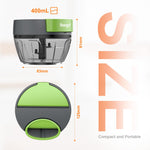 Charger l’image dans la visionneuse de la galerie, Hachoir Manuel Polyvalent Sans BPA