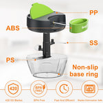 Charger l’image dans la visionneuse de la galerie, Hachoir Manuel Polyvalent Sans BPA