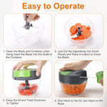 Charger l’image dans la visionneuse de la galerie, Hachoir Manuel Polyvalent Sans BPA