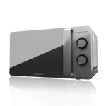 Charger l’image dans la visionneuse de la galerie, Micro-ondes avec grill 800 W – 20 L, technologie 3D, finition argent miroir