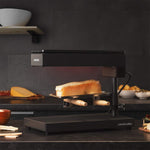 Charger l’image dans la visionneuse de la galerie, Raclette traditionnelle avec gril – 600 W, Thermostat réglable, Acier inox