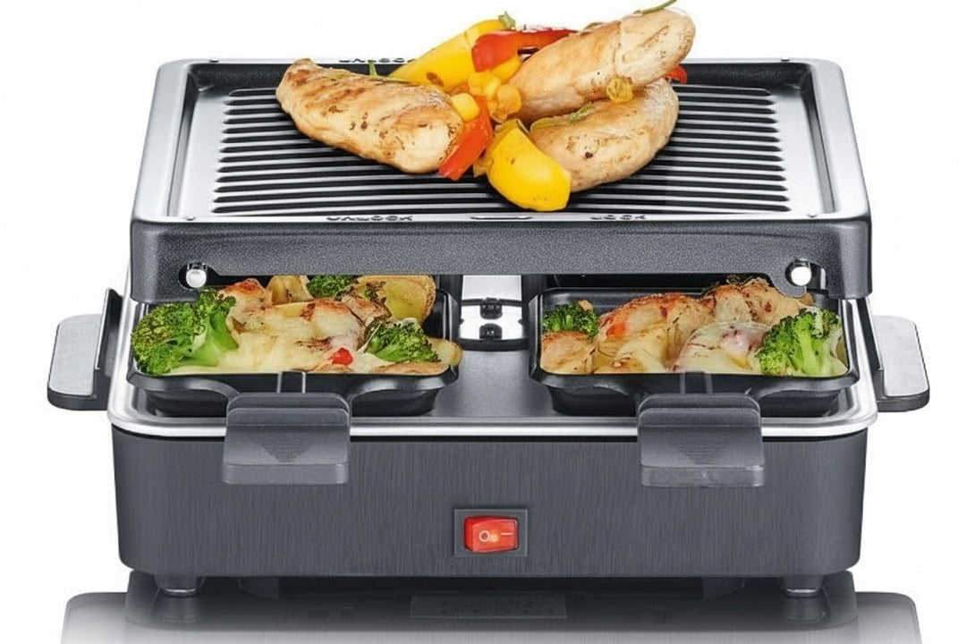 Appareil à Raclette Compact 4 Personnes