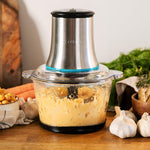 Charger l’image dans la visionneuse de la galerie, Hachoir Électrique 500 W avec Bol Verre