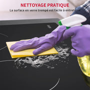 Plaque Vitrocéramique 3 Feux Encastrable Iseasy Table De Cuisson Vi...