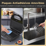 Charger l’image dans la visionneuse de la galerie, Gaufrier 3 en 1 Sandwich et Panini 750 W