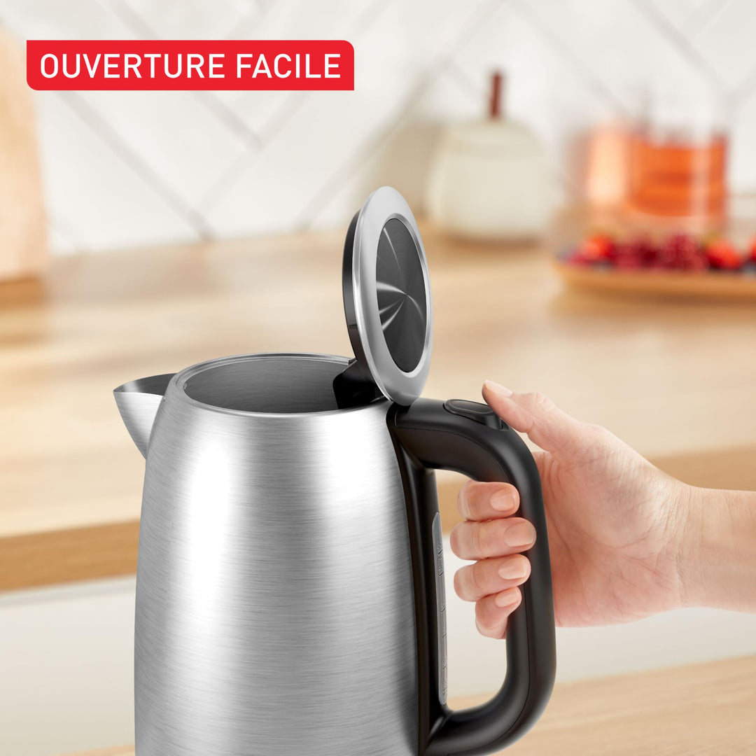 Tefal Bouilloire En Inox 1 7L 2200W Pour Une Ébullition Rapide Arrê...