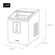 Machine à Glaçons Compacte 12 kg / 24 h